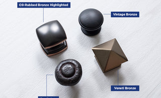 Top Bronze Hardware Finishes and Key Differences