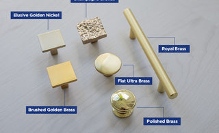 Top Gold & Brass Hardware Finishes and Key Differences