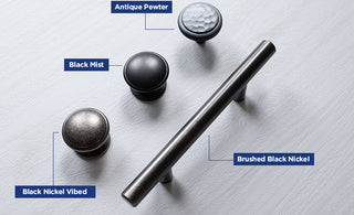 Top Pewter Hardware Finishes and Key Differences