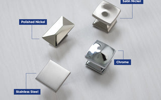 Top Silver Hardware Finishes and Key Differences