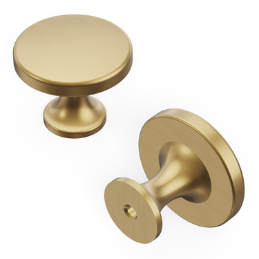 1-3/8 inch (35mm) Forge Cabinet Knob - Champagne Bronze