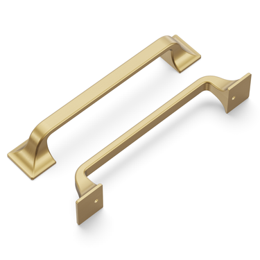 5-1/16 inch (128mm) Forge Cabinet Pull - Champagne Bronze