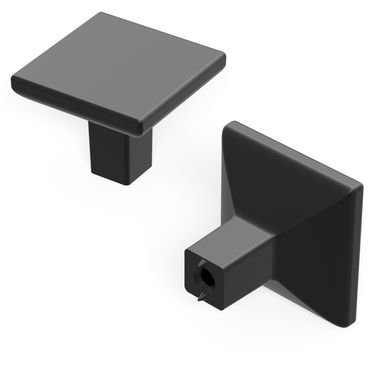 1-1/4 inch (32mm) Skylight Cabinet Knob - Matte Black